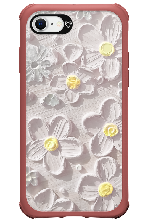 White Flowers 2.0 - Apple iPhone SE 2022