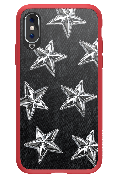 Chrome Stars - Apple iPhone X
