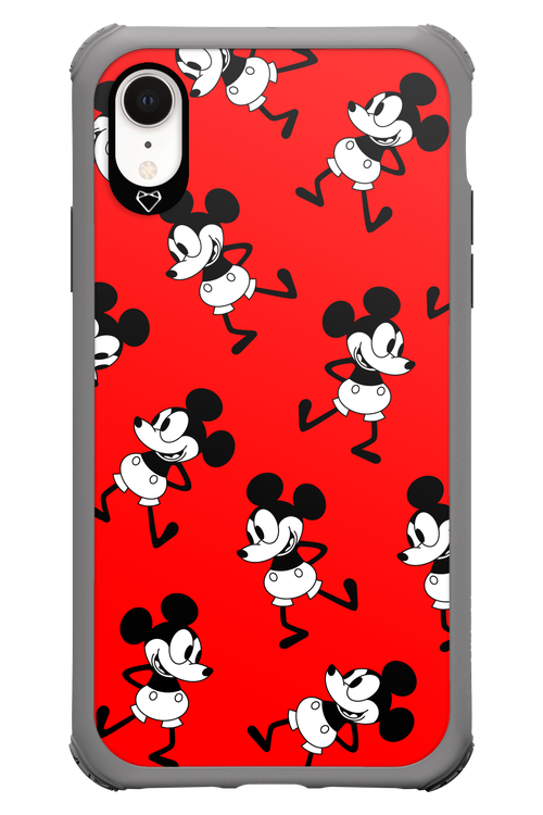 Iconic Mouse (red pattern) - Apple iPhone XR