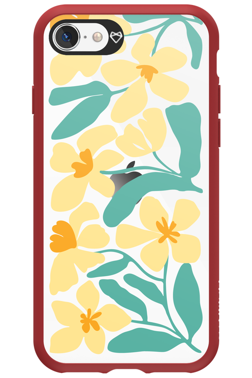 Yellow Flower - Apple iPhone SE 2022