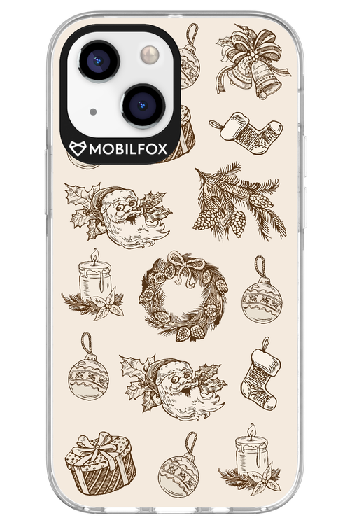 Christmas Paper - Apple iPhone 13 Mini