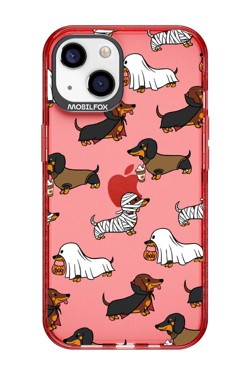 Scary Dachshund (Transparent) - Apple iPhone 13