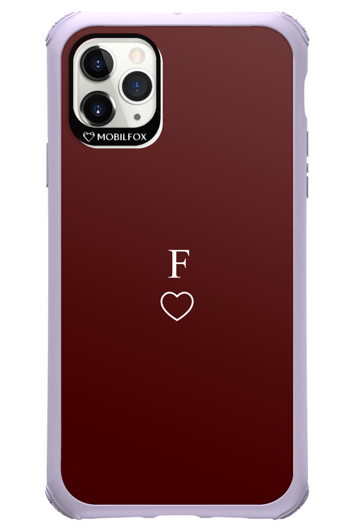 F Burgundia 2.0 - Apple iPhone 11 Pro Max