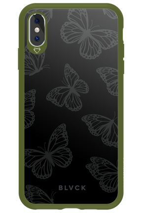 Black Butterflies - Apple iPhone XS Max