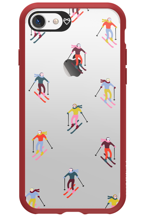 Snow Motion (Transparent) - Apple iPhone 7