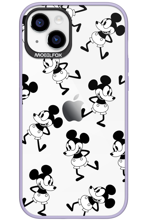 Iconic Mouse (pattern) - Apple iPhone 15 Plus