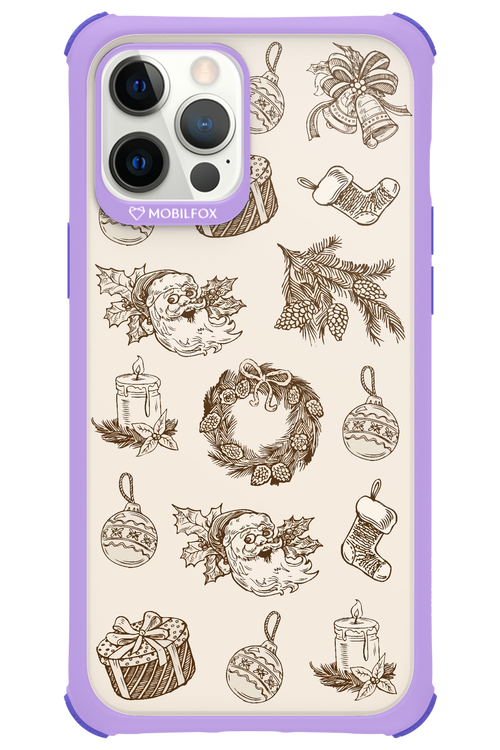 Christmas Paper - Apple iPhone 12 Pro Max