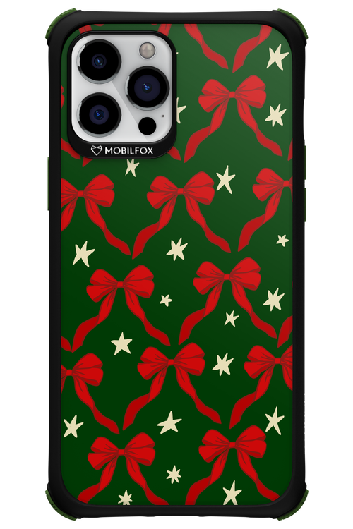 Bow & Stars (Green) - Apple iPhone 12 Pro Max