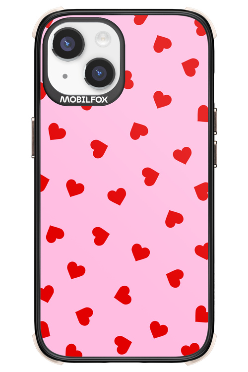 Sprinkle Heart Pink - Apple iPhone 14