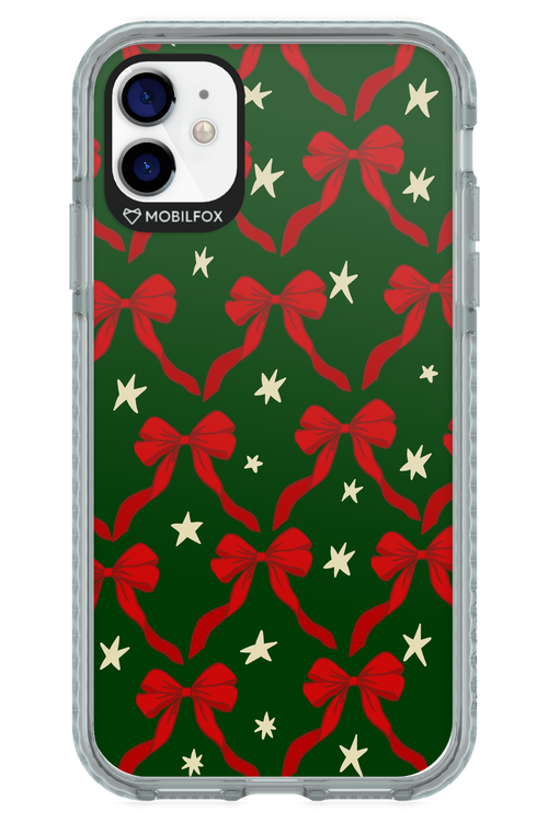 Bow & Stars (Green) - Apple iPhone 11