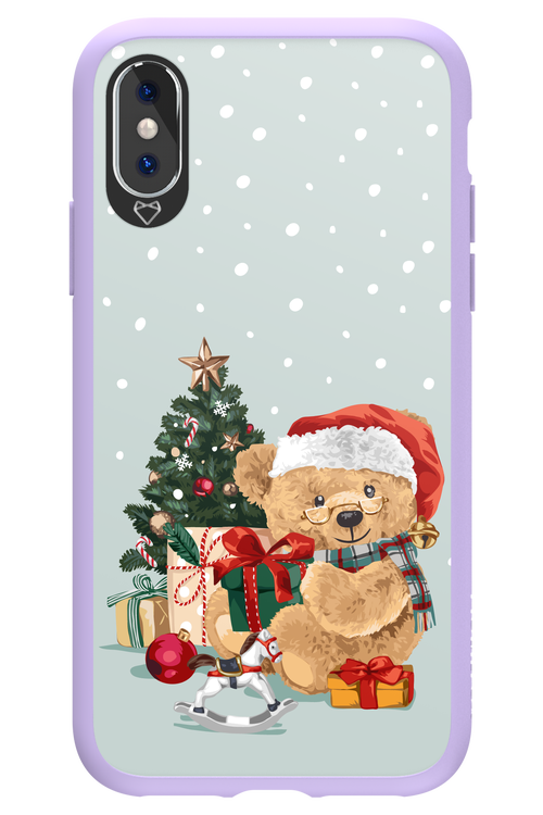 Merry Christmas Bear - Apple iPhone XS