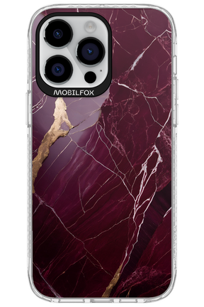 Burgundy Marble - Apple iPhone 14 Pro Max