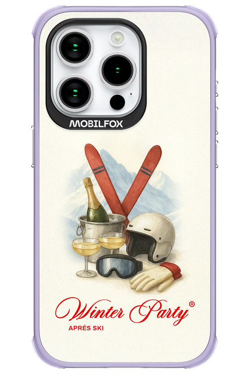 Winter Ski Party - Apple iPhone 15 Pro