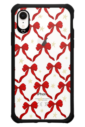 Bow & Stars (Transparent) - Apple iPhone XR