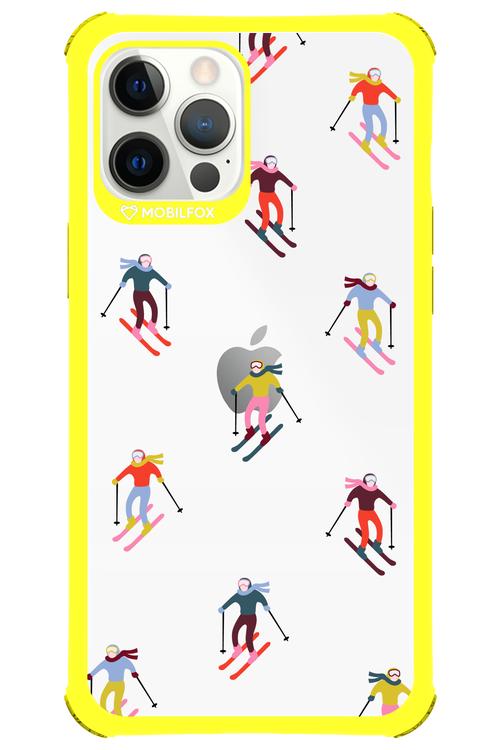 Snow Motion (Transparent) - Apple iPhone 12 Pro Max