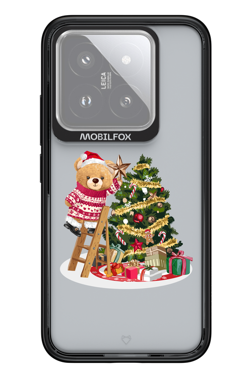 Christmas Bear (Transparent) - Xiaomi 14
