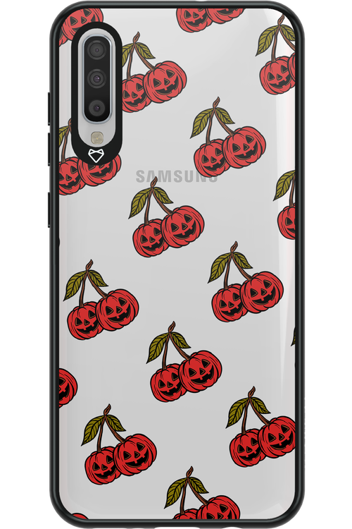 Spicey Pumpkin (Transparent) - Samsung Galaxy A70
