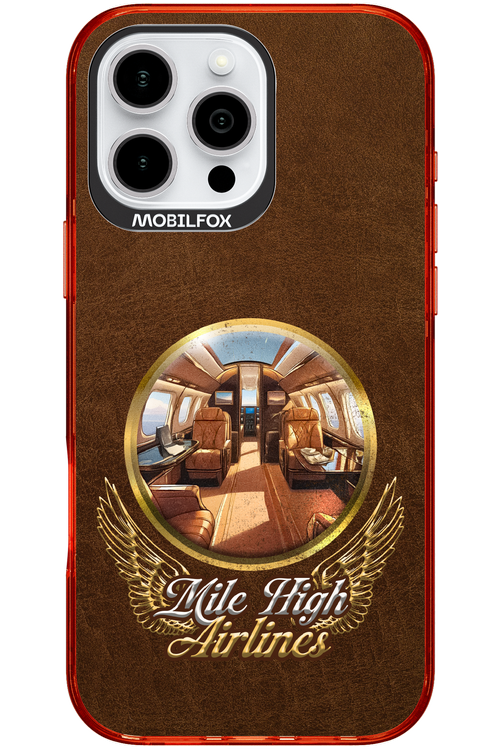 Mile High Airlines - Apple iPhone 16 Pro Max