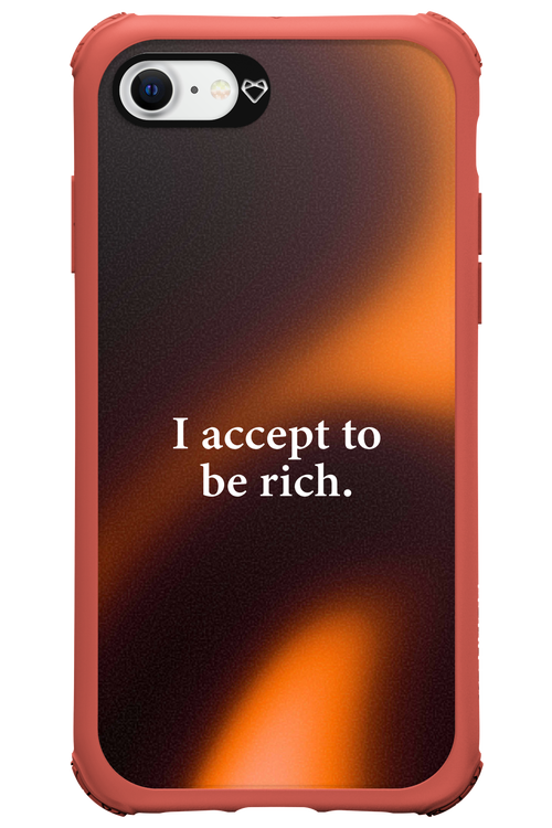 I accept to be rich - Apple iPhone SE 2020