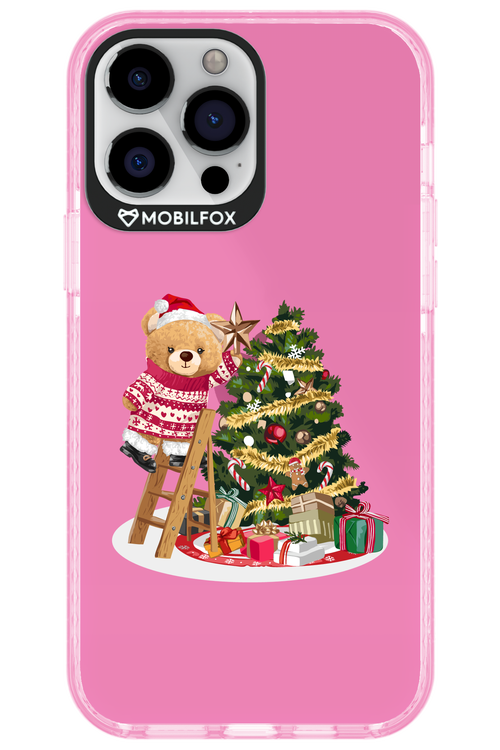 Christmas Bear (Transparent) - Apple iPhone 13 Pro Max