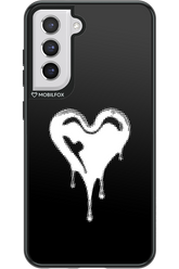 Heart Black - Samsung Galaxy S21 FE