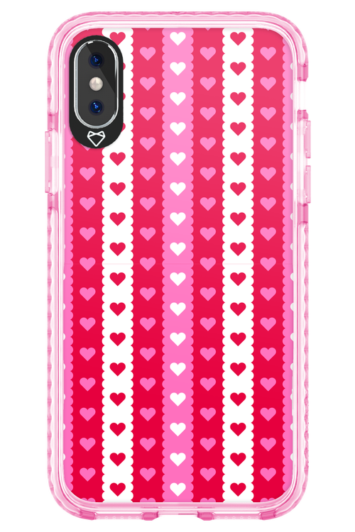 Christmas Heart Biscuit - Apple iPhone X