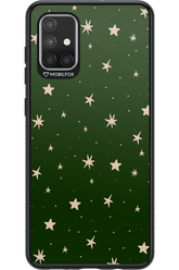 Forest Green Stars - Samsung Galaxy A71