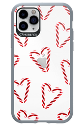 Candy Cane Hearts - Apple iPhone 11 Pro
