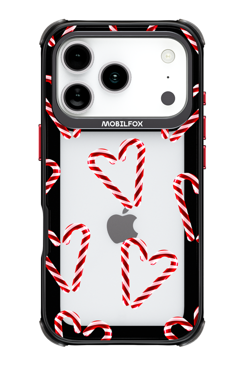 Candy Cane Hearts - Apple iPhone 17 Pro