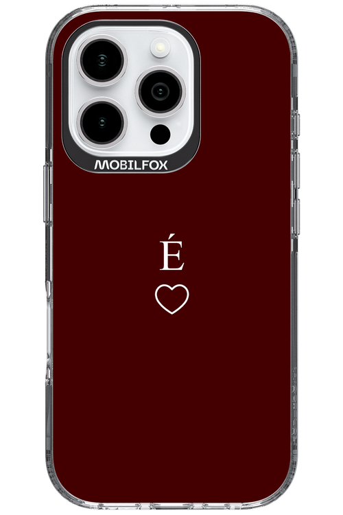 E Burgundia II 2.0 - Apple iPhone 16 Pro
