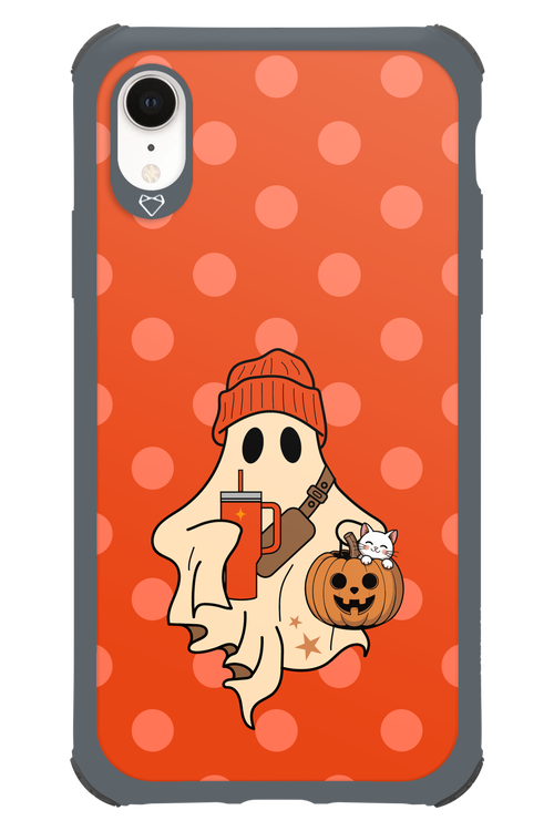 Ghost Girl (Orange) - Apple iPhone XR