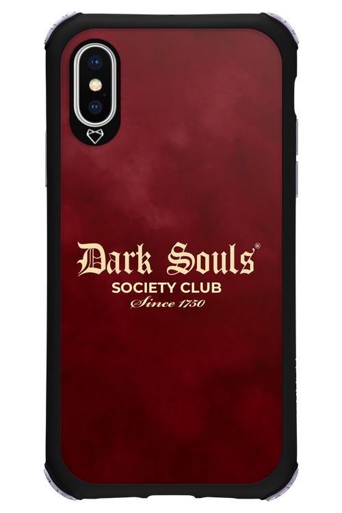 Dark Souls (Burgundy) - Apple iPhone XS