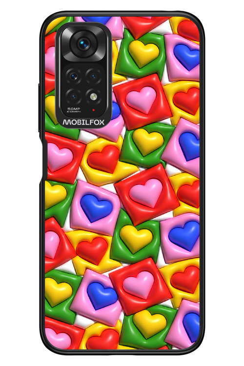 Puffer Heart 2.0 - Xiaomi Redmi Note 11/11S 4G