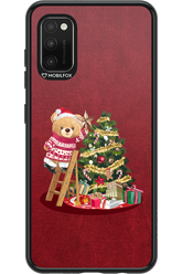 Christmas Bear (Burgundy) - Samsung Galaxy A41