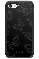 Black Butterflies - Apple iPhone 7