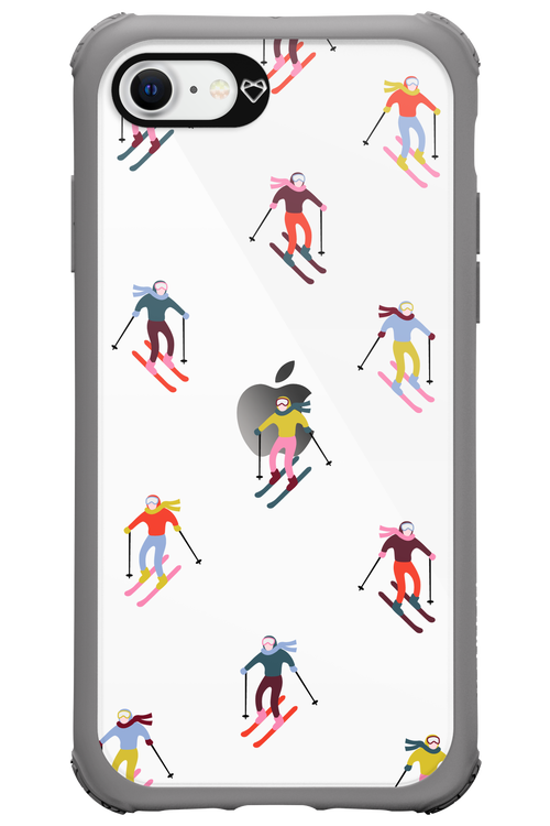 Snow Motion (Transparent) - Apple iPhone SE 2022