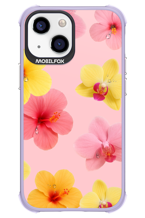 Sunset Flowers - Apple iPhone 13 Mini