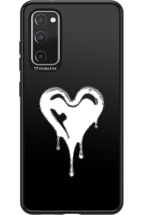 Heart Black - Samsung Galaxy S20 FE