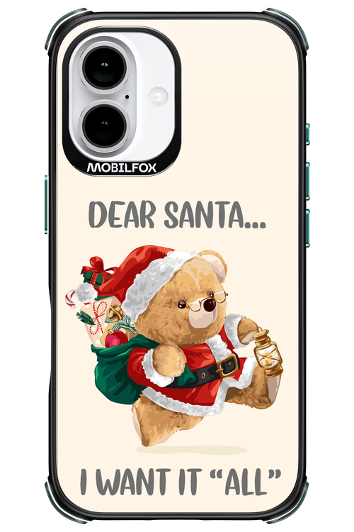 Dear Santa i want it all - Apple iPhone 16
