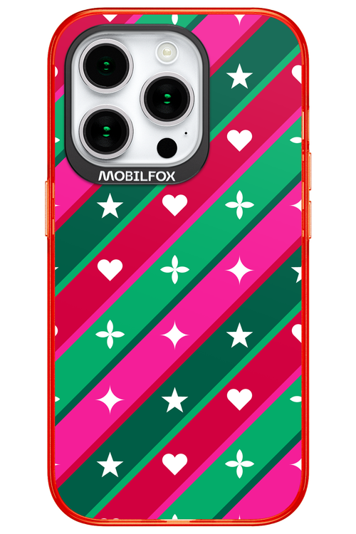 Christmas Stripes - Apple iPhone 15 Pro