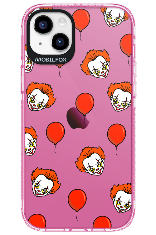 Mystery Clown (Transparent) - Apple iPhone 14 Plus