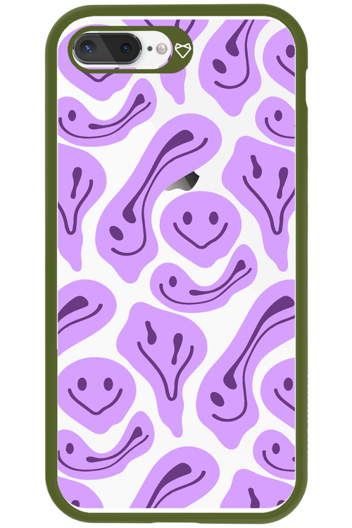 Fluid Smiley Purple - Apple iPhone 8 Plus