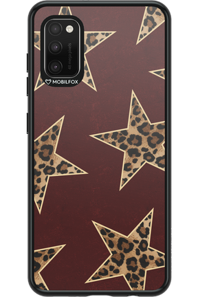 Wild Stars Burgundy - Samsung Galaxy A41