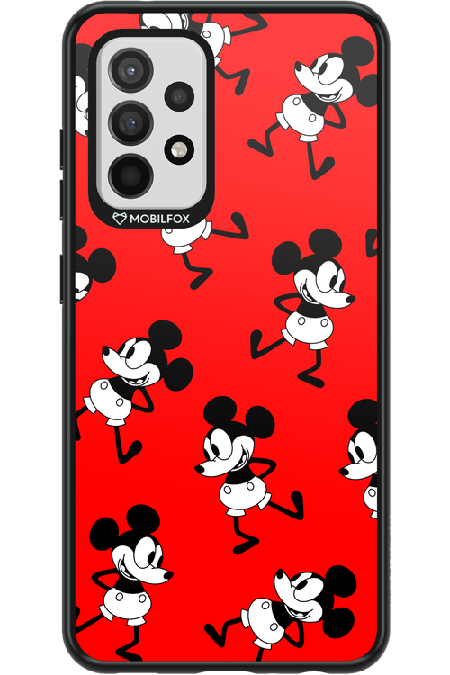 Iconic Mouse (red pattern) - Samsung Galaxy A52 / A52 5G / A52s