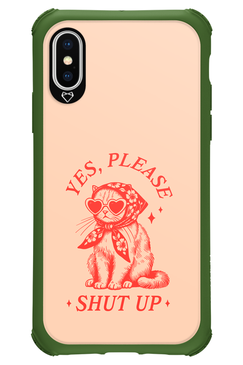 Shut upp - Apple iPhone X