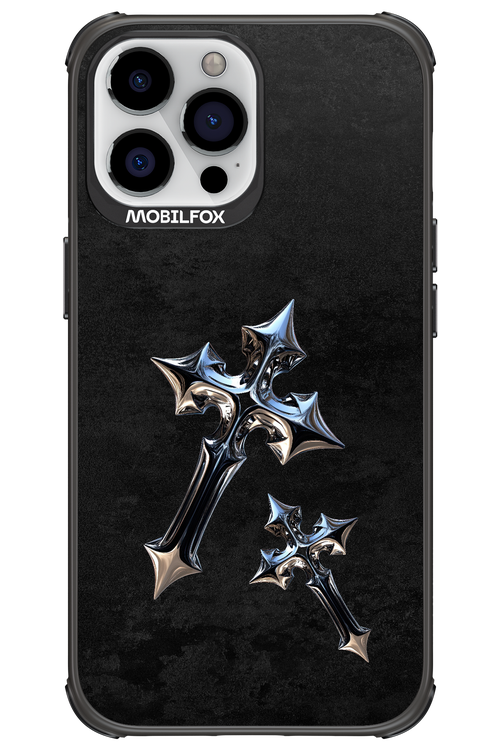 Chrome Crosses - Apple iPhone 13 Pro Max