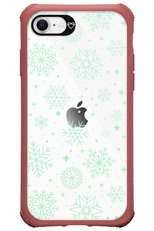 Tiffany's Snowflakes - Apple iPhone SE 2022