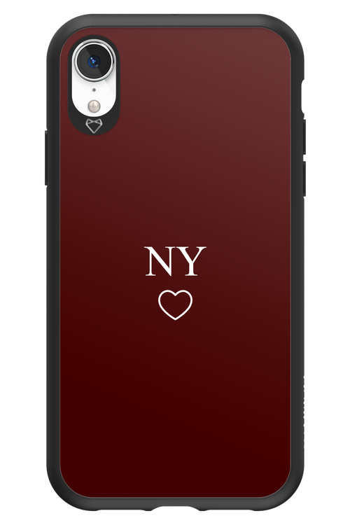 NY Burgundia 2.0 - Apple iPhone XR