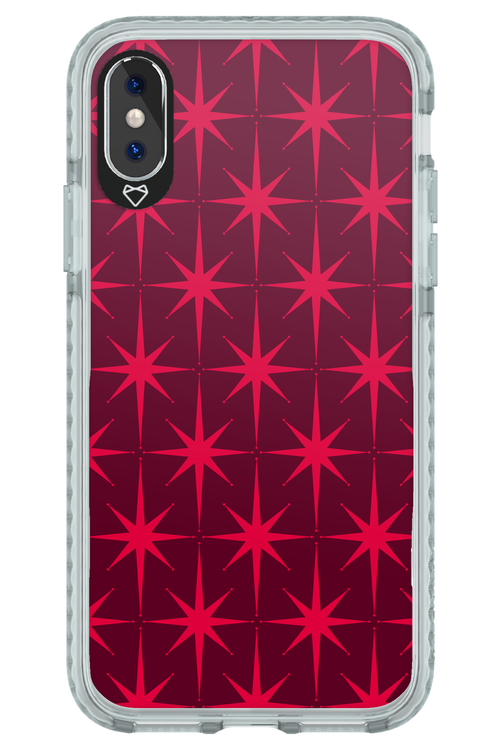Burgundy Starss - Apple iPhone X