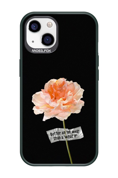 Flower Black - Apple iPhone 13